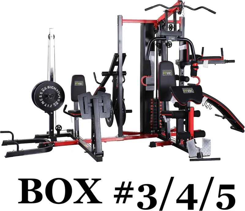 Fitvids Multifunctional Home Gym System Workout Station